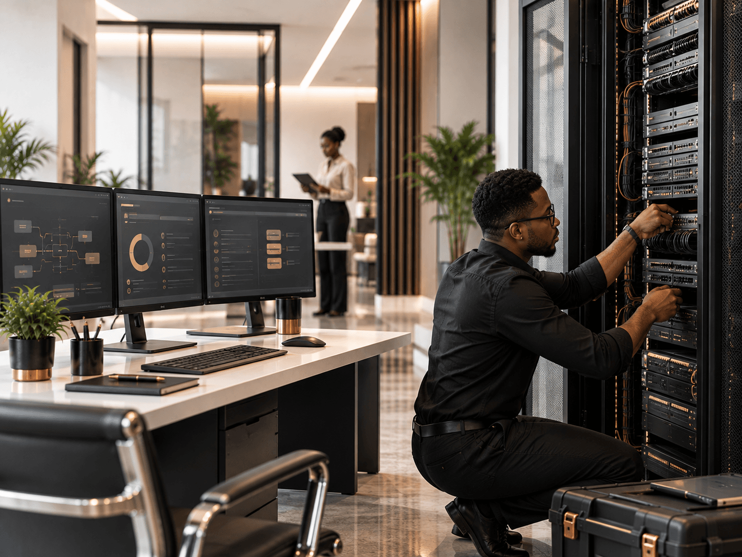 Digital infrastructure and managed technology operations