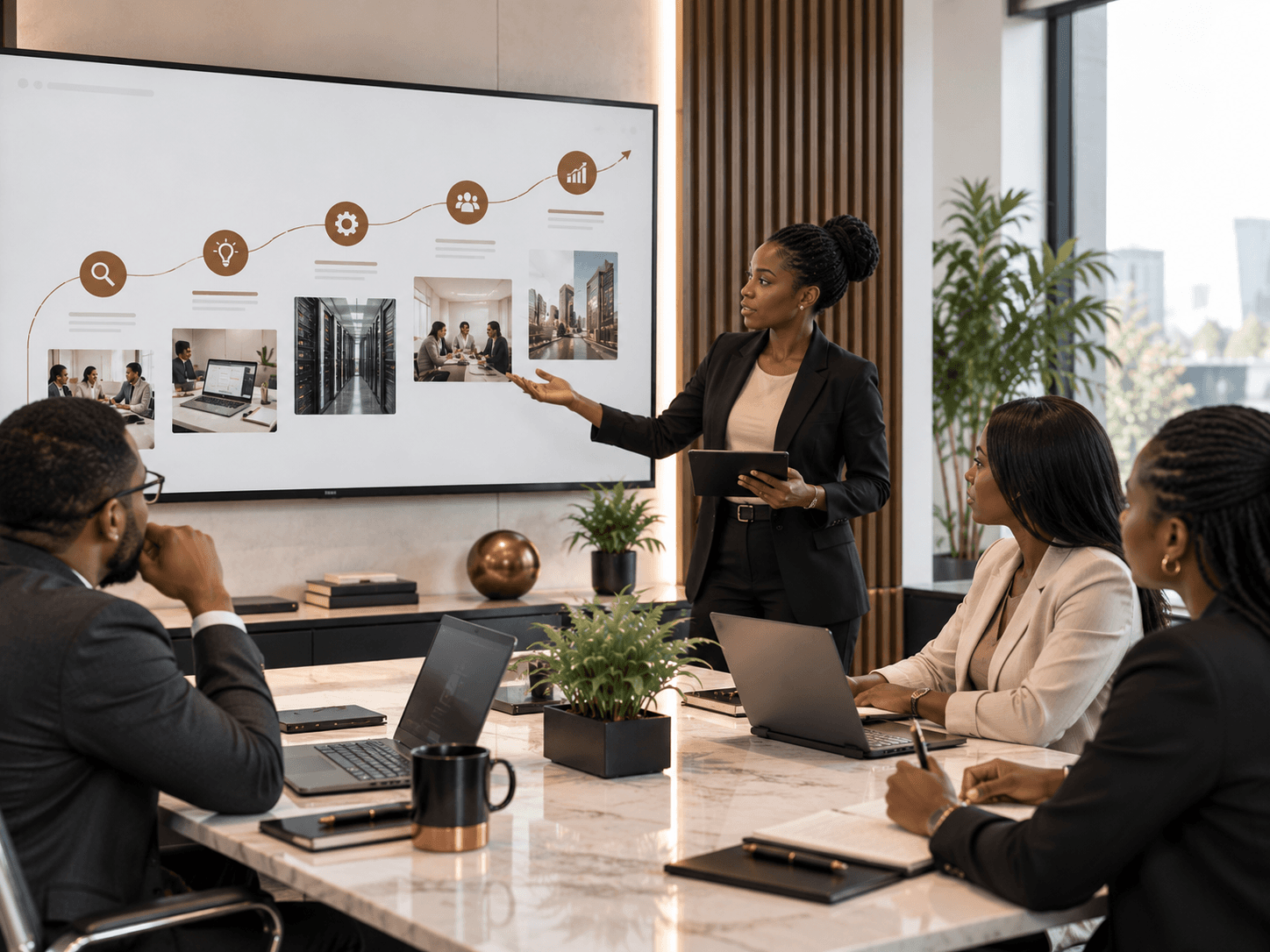 Technology and operations advisory for organisational improvement