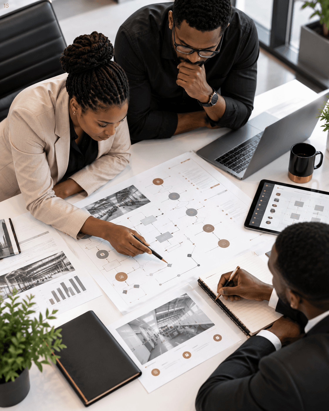 Structured process for shaping technology solutions around real needs